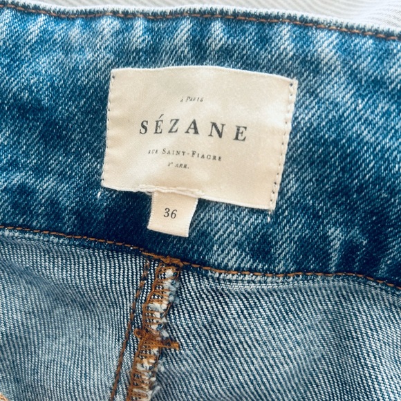 Sézane Austin Trousers High-waisted Ankle-length Denim Jeans
Pants Paperbag - Picture 7 of 10